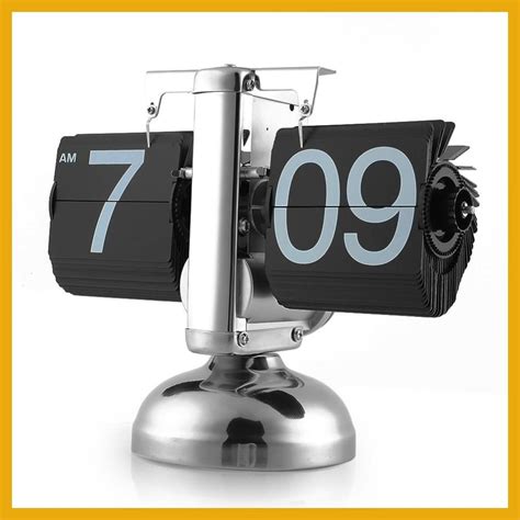 Vintage table top flip clocks – Time Will Flip